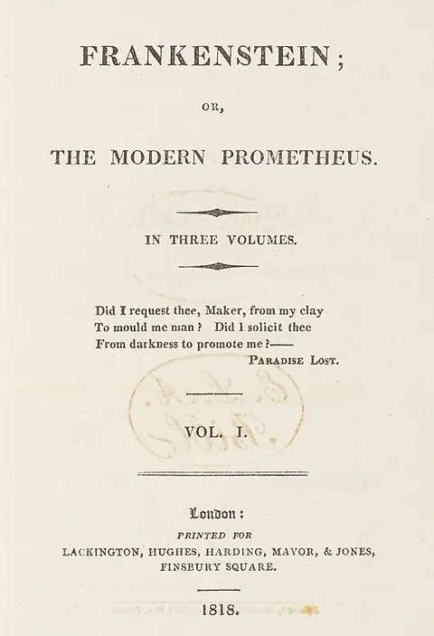 Frankenstein ou le Prométhée moderne