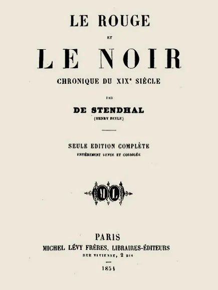 Le Rouge et le Noir