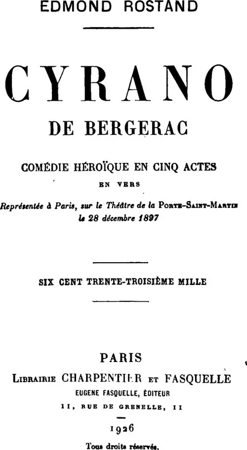 Cyrano de Bergerac