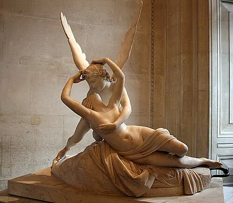Psyché ranimée par le baiser de l'Amour