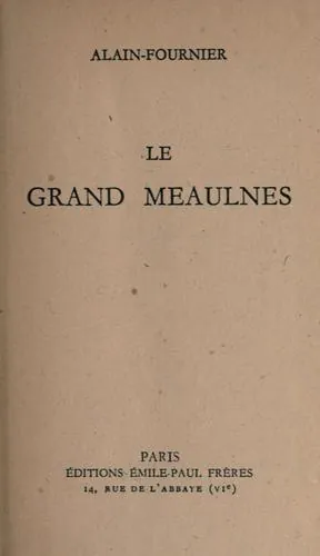 Le Grand Meaulnes